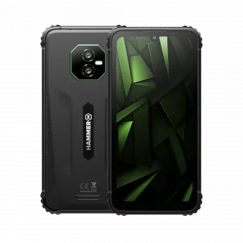 Smartphone myPhone Hammer Ranger LTE 6,3 polegadas 8GB 256GB preto-verde