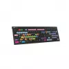 Teclado Logickeyboard LKB-FLS-A2PC-DE Universal USB QWERTZ alemão preto