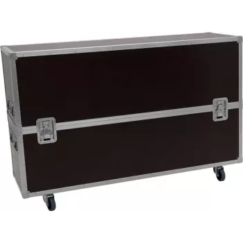 Flightcase Roadinger para 2x monitores LCD ZL65 — mala de transporte robusta