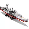 Brinquedo de construção Cobi HMS Belfast modelo à escala 1:300 COBI-4844, construção de exposição do histórico cruzador ligeiro da Royal Navy