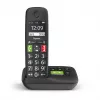 Gigaset E290A Telefone analógico/DECT com identificação de chamadas Preto