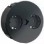Bachmann TWIST - 2 m - 2 saídas AC - interior - metal - plástico - preto - 42,5 mm