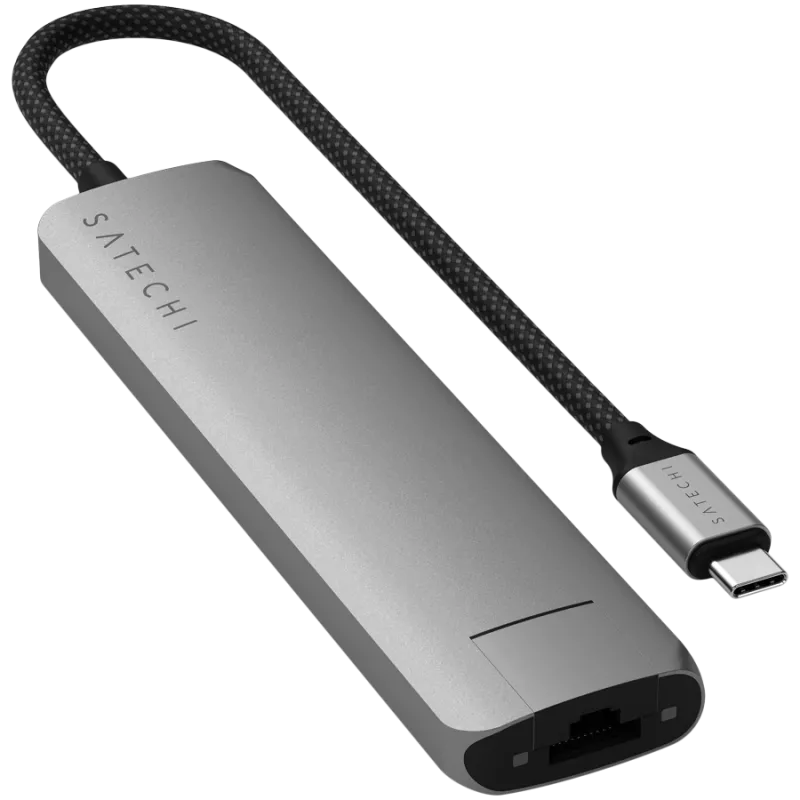 Adaptador USB-C 7-em-1 com Ethernet Satechi