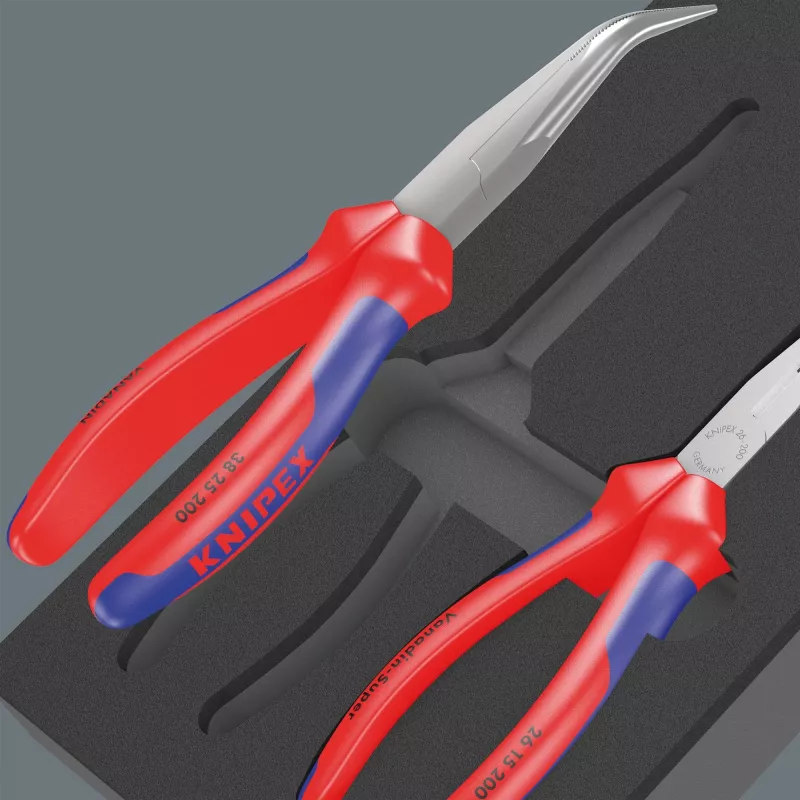 Conjunto de alicates Wera 05150181001 azul vermelho 172mm 392mm 38mm