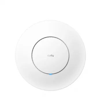 Ponto de acesso WLAN Cudy AP11000 — Tri‑Band Wi‑Fi 6 (2,4/5/6 GHz), 5760 Mbit/s, MU‑MIMO, montagem em teto/parede