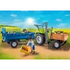 Playmobil ceifeira-debulhadora com atrelado - jogo simbólico e brincadeira imaginativa para crianças dos 6 aos 9 anos - Fat Brain Toys