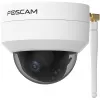 Foscam D4Z câmara de vigilância IP para exterior, 4 MP, 1536p, Wi-Fi AC, LAN, branca