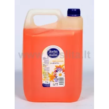 Sabão líquido com glicerina, fragrância floral 5 l