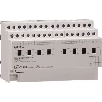 Atuador de comutação GIRA 8 vias 16A REG 100600 (100600)