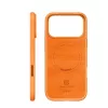 Capa protetora MagSafe Crong para iPhone 17 Pro — laranja
