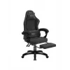 Cadeira gaming huzaro Force 3.7 Carbon preto – ergonómica, altura ajustável 107,5–116,5 cm, 5 rodas, almofadas lombar e cervical