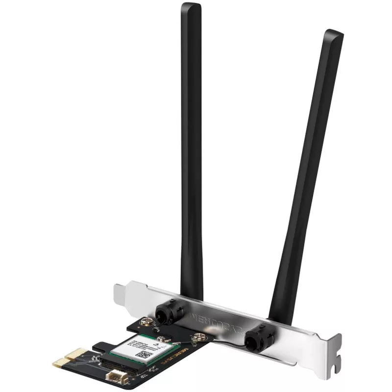 Mercusys MA70XE AX1800 Wi-Fi 6 Bluetooth adaptador PCI Express, dual band