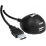 Cabo de extensão USB 2.0 para secretária, 1,5 m ideal para ligar uma pen USB, etc. (17000161)