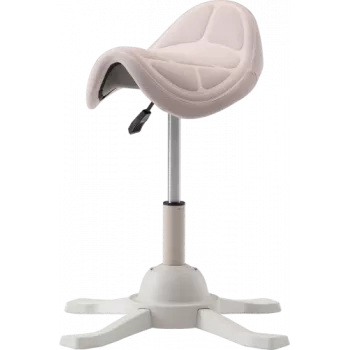 Assento de equilíbrio ergonómico Up Up Toronto branco, tecido marfim, mola a gás mais longa