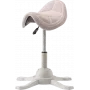 Assento de equilíbrio ergonómico Up Up Toronto branco, tecido marfim, mola a gás mais longa