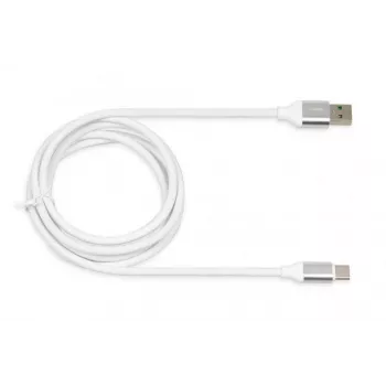 Cabo USB-A para USB-C IBOX IKUMTCWQC 1,5 m, USB 2.0, 3 A, branco