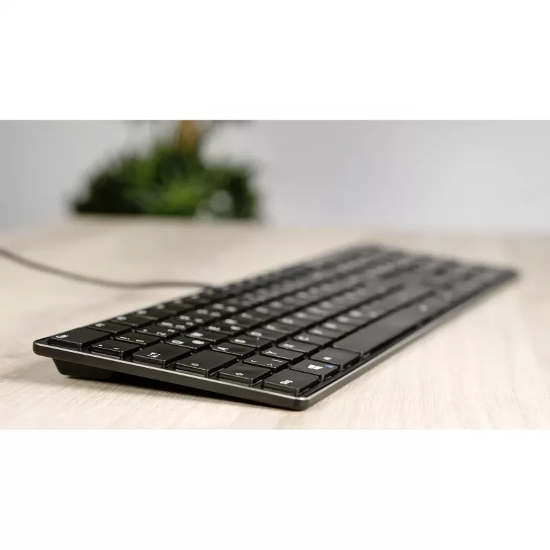 Teclado SPEEDLINK SL-640010-BK USB Alemão Preto Tamanho completo 110 teclas