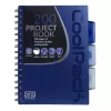 Caderno de espiral A5 Coolpack azul-escuro