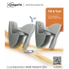 Vogels | Suporte para altifalantes | VLB500 | Rotação, Inclinação | Carga máxima 5 kg | prateado