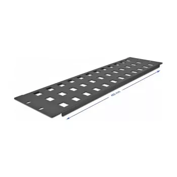 Painel Keystone DeLOCK 19 polegadas 48 portas 3U preto