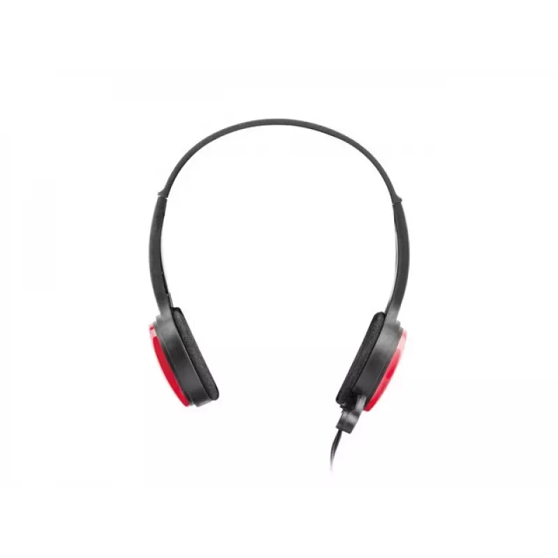 Auscultadores com microfone Ugo USL-1222 vermelho