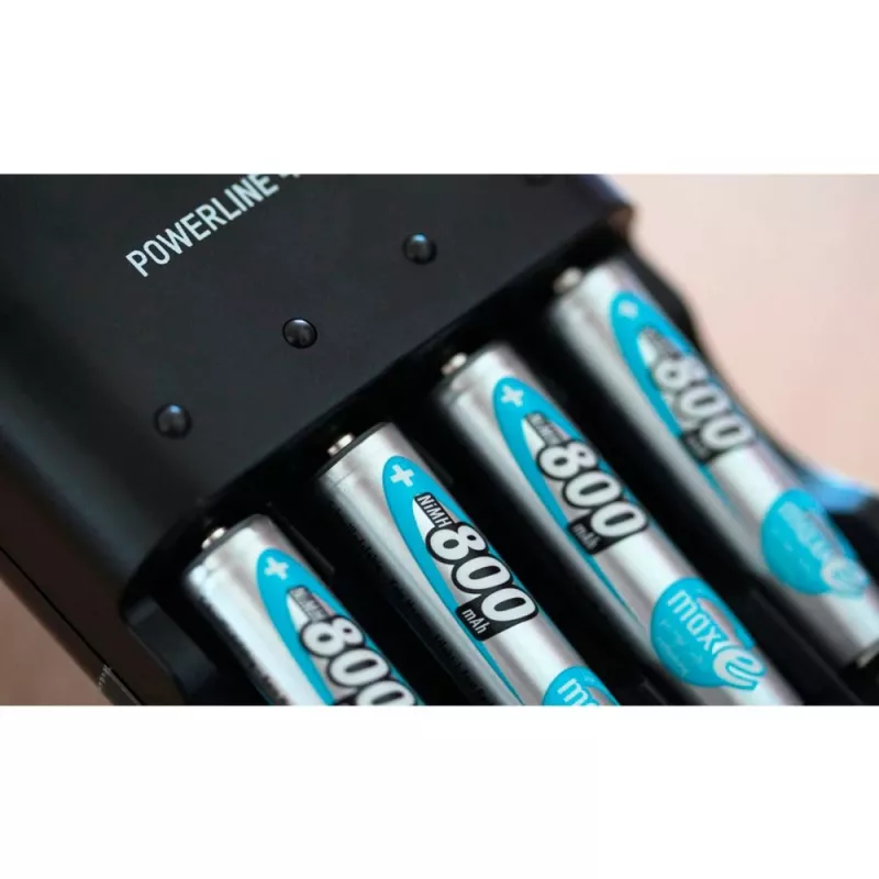 1x4 pilha recarregável Ansmann maxE NiMH Micro AAA 800 mAh 5035042
