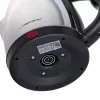 Chaleira elétrica ESPERANZA 1,0 L aço inoxidável e plástico, 1350 W, sem fios, desligamento automático