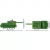 Conjunto de construção Cobi ISU 152 – tema Segunda Guerra Mundial, 135 peças, verde