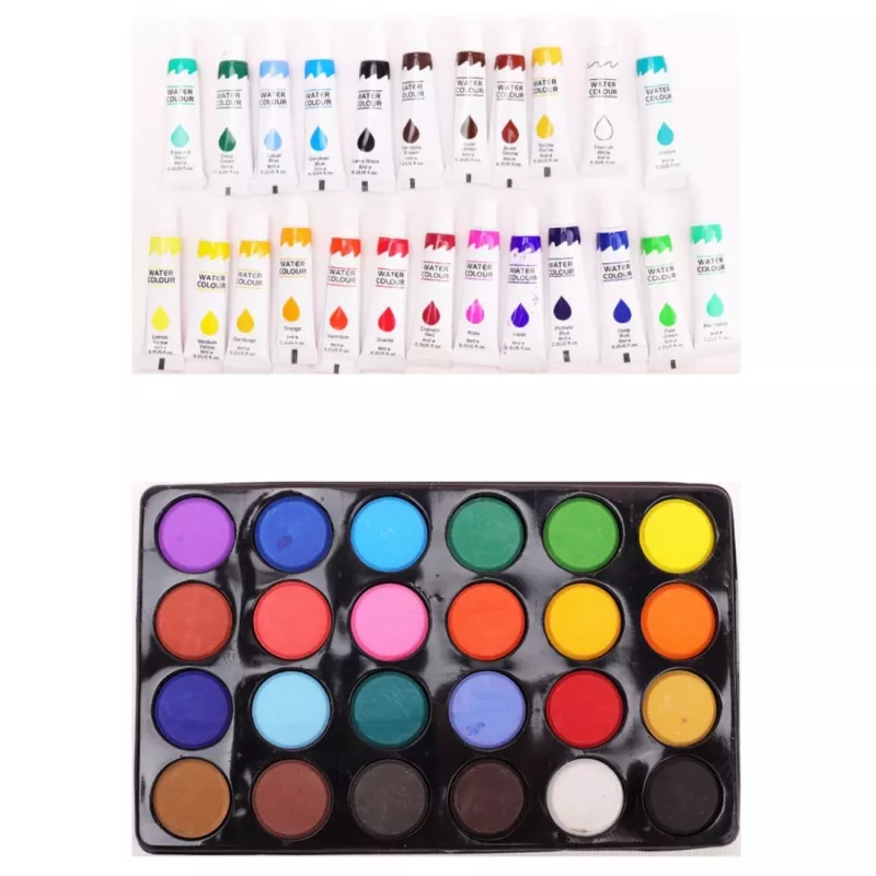 Conjunto de pintura Extralink para crianças artes e trabalhos manuais 145 peças caixa grande unicórnio