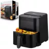 Fritadeira Extralink HOME AIR 5.2L EU SJ-520 individual 1600 W fritadeira de ar quente preta