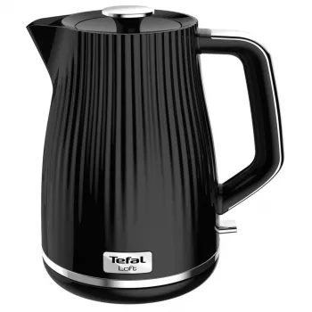 Chaleira Tefal KO2508 1,7 l, 2400 W, preto, resistência oculta