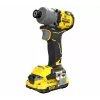 Stanley SFMCF830D2K-QW aparafusadora de impacto sem escovas, 2×2,0 Ah, 3200 rpm, preto/amarelo