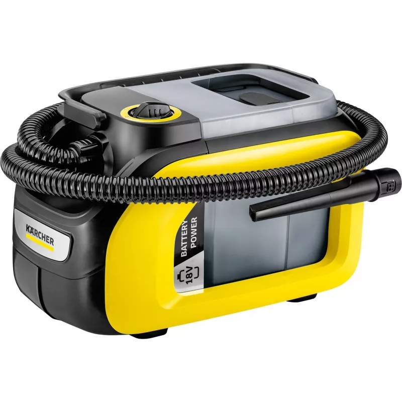 Kärcher SE 3-18 Compact máquina de limpeza de tapetes, preto, amarelo