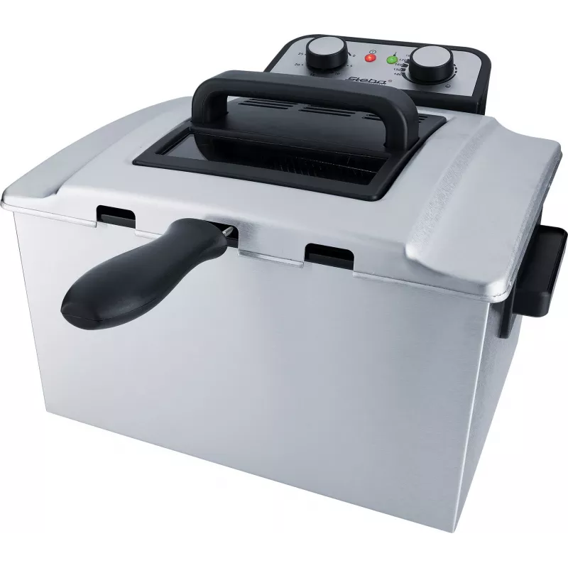 Fritadeira Steba DF 300 Double 5 L 3000 W preto aço inoxidável
