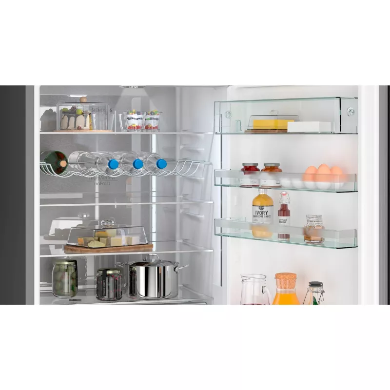 Siemens KG49NAXCF combinado frigorífico-congelador independente 440 L aço inoxidável