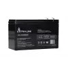 Bateria de UPS Extralink AGM 12V 7,2Ah (7Ah) chumbo-ácido selada VRLA, sem manutenção, preto