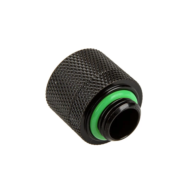 Conetor BitsPower BP-MBCPF-CC3U – latão, preto lacado para sistemas de refrigeração de computador