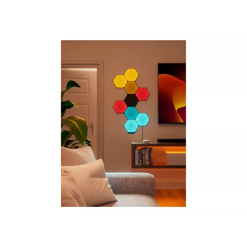 Lâmpada de parede inteligente Nanoleaf NL42-0102HX-9PK