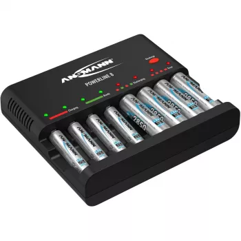 Carregador de bateria Ansmann Powerline 8