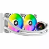 S80 RGB White AIO 240mm, refrigeração líquida branca