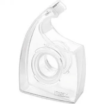 tesa Easy Cut dispensador manual, transparente, vazio, para rolos até 19 mm x 10 m