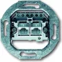 Busch-Jaeger 2CKA000230A0235 Tomada de ligação UAE 0214, 2x8 polos, angular