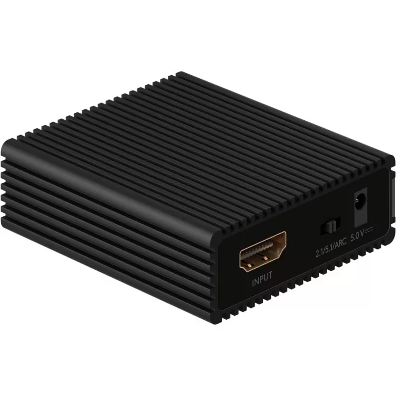 Extrator de áudio HDMI Wentronic Goobay 4K a 60 Hz 58477 - cabo -...