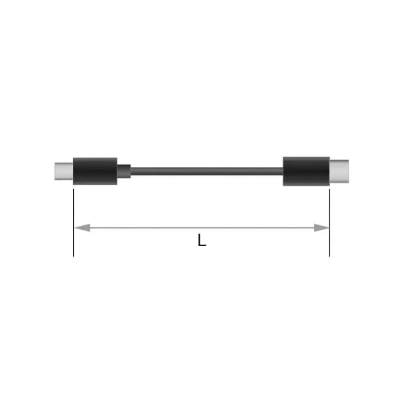 DeLOCK - Cabo de vídeo - Single Link - HDMI / DVI - DVI-D (M) para HDMI (M) - 2 m - Isolamento triplo - Preto - Parafusos serrilhados