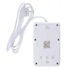 Extensão elétrica MACLEAN MCE392 W — 4 tomadas F, 3×USB A, 110–240 V, 2,1 A máx, 2500 W, cabo de 1,5 m, branco