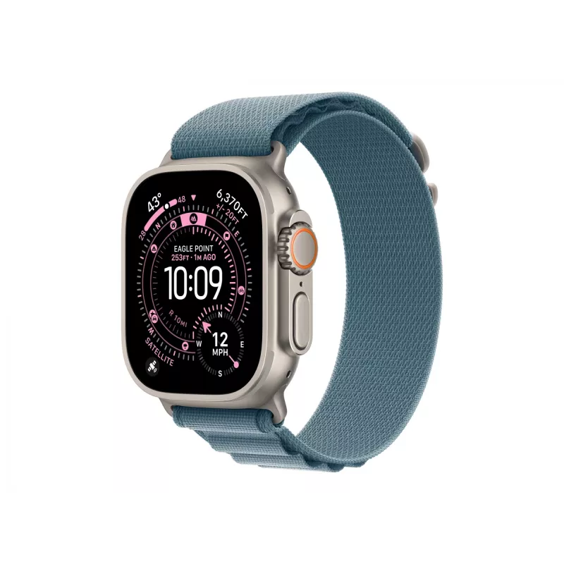 Bracelete Apple MFTJ4ZM/A acessório para smartwatch azul titânio poliéster spandex