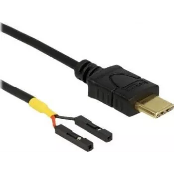 Cabo USB DeLOCK 85396 0,3 m USB C preto