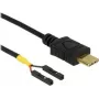 Cabo USB DeLOCK 85396 0,3 m USB C preto