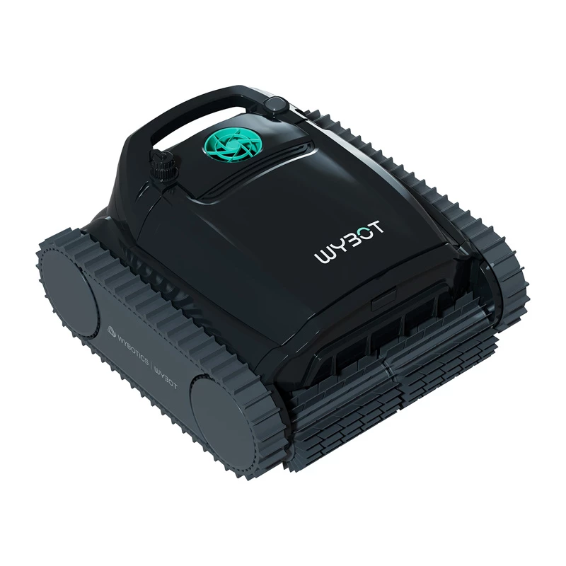 Robô limpa-fundos sem fios Wybot M1 — aspirador robótico de piscina, funcionamento sem fios