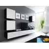 Armário Cama Square VIGO 50/50/30 preto/branco brilhante